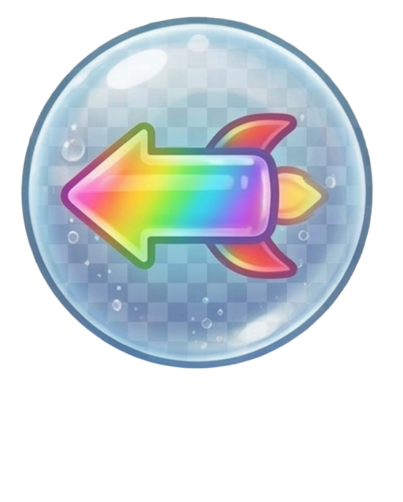 Rocket bubble horizontal