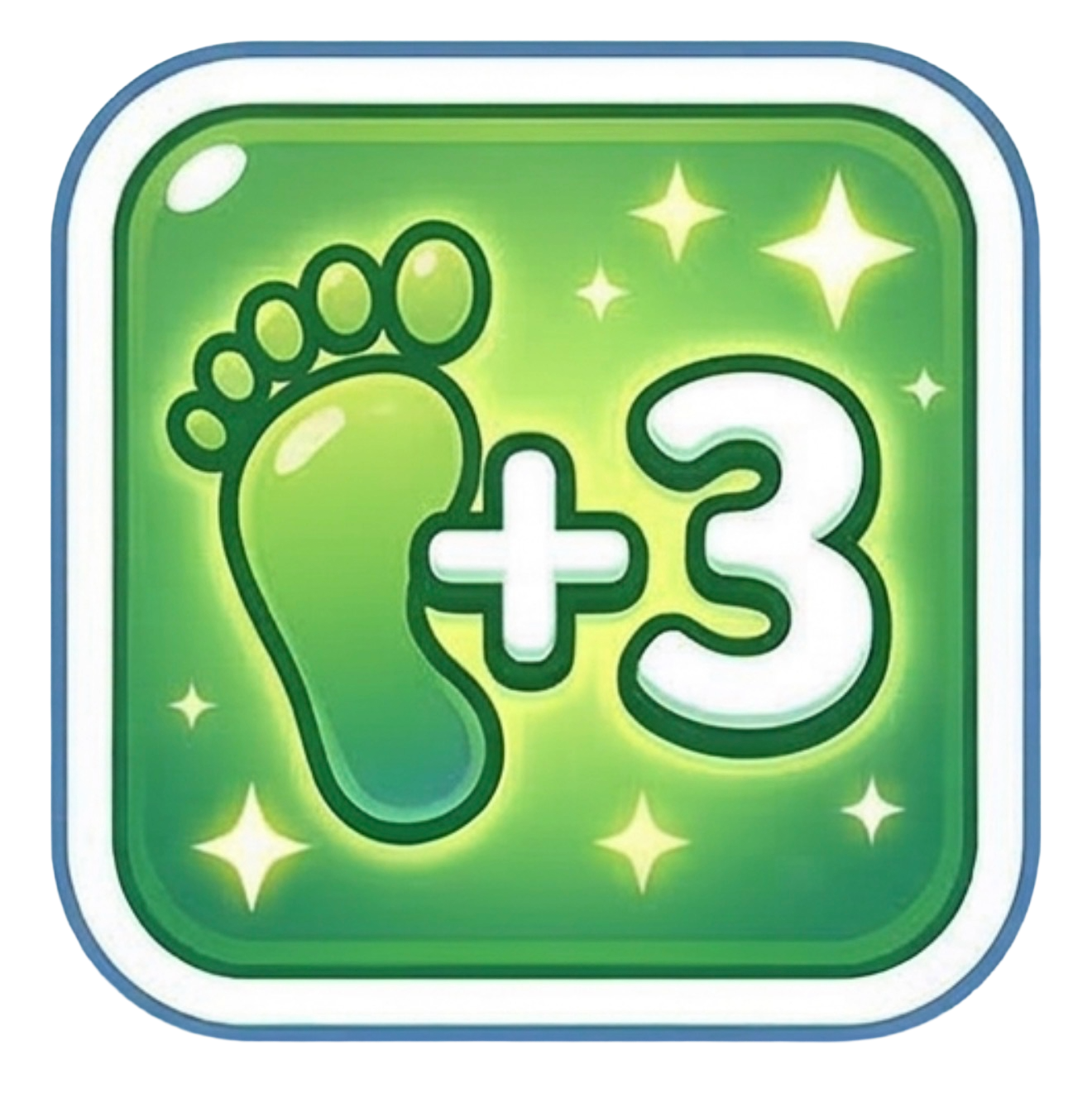 Plus three steps tool