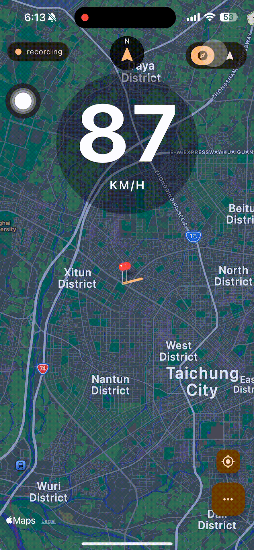 地圖模式示意（gif）